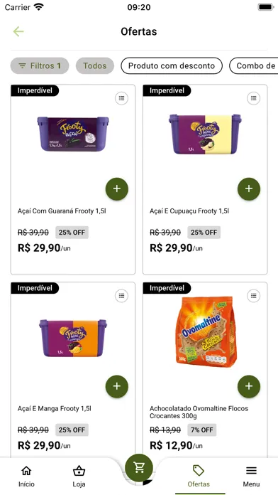 Zrzuty ekranu Peg Pese Supermercado