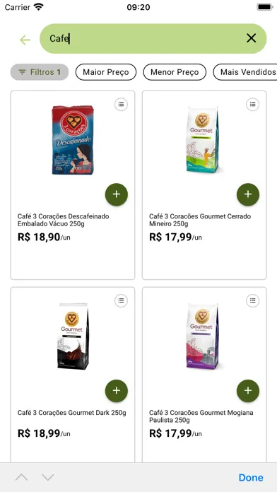 Zrzuty ekranu Peg Pese Supermercado