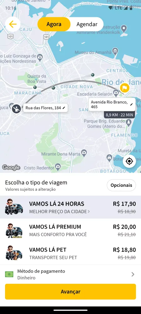 Zrzuty ekranu VAMOS LÁ