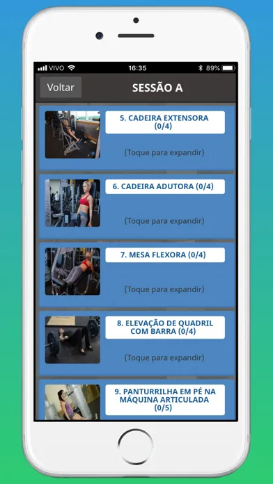 Personal Virtual - Treinos Screenshots