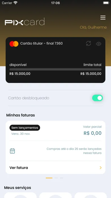PixCard Pay Screenshots