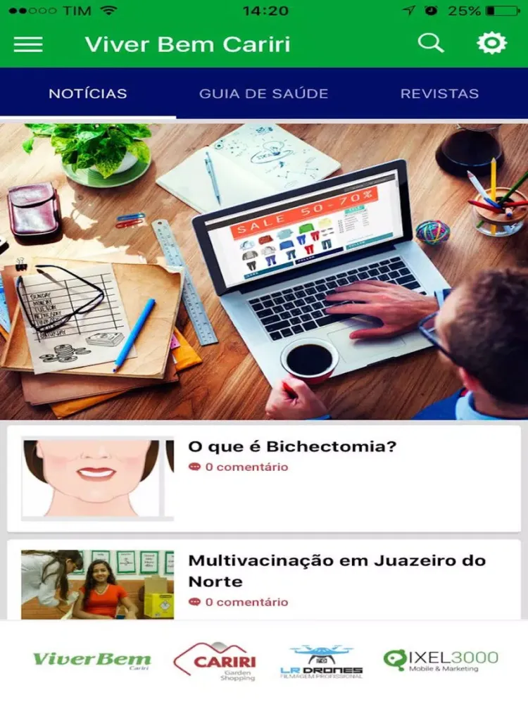 Screenshot di Viver Bem Cariri iPad 