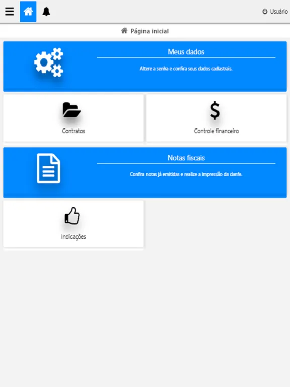 FocoNet Telecom iPad  Screenshots