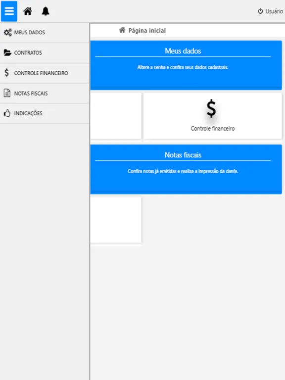 FocoNet Telecom iPad  Screenshots