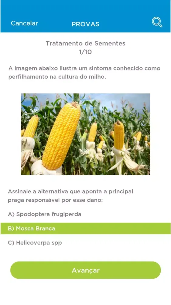 Tangkapan skrin Estação conhecimento