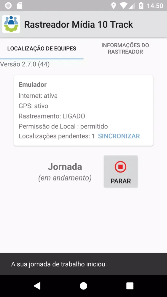 Rastreador Mídia 10 Track Screenshots
