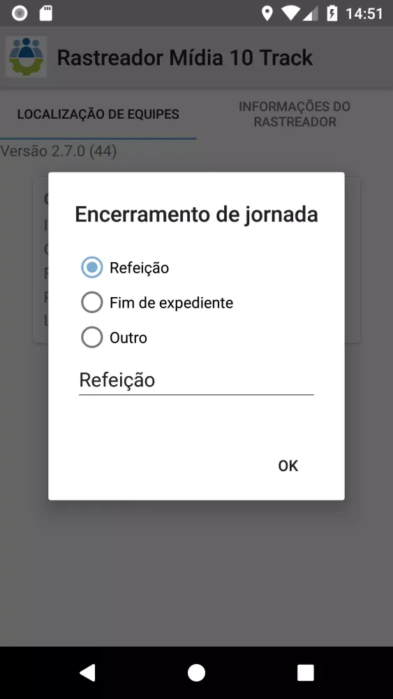 Rastreador Mídia 10 Track Screenshots