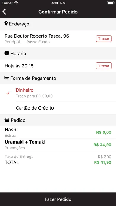 Tangkapan layar Misô Sushi Bar
