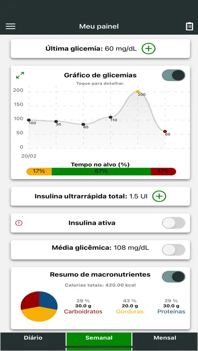 Insulin Calculator 스크린샷