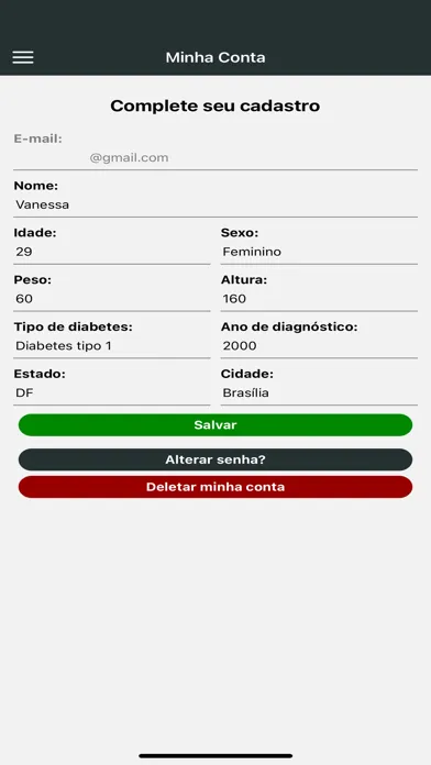 Insulin Calculator 스크린샷