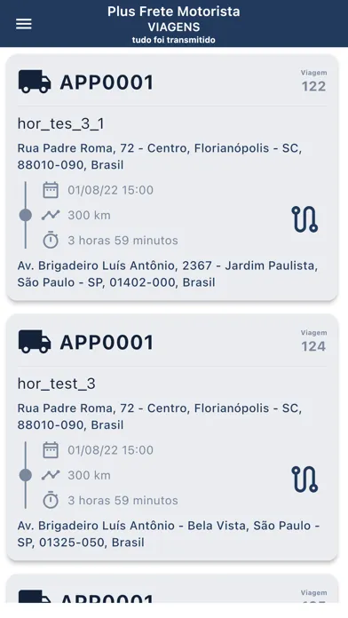 Скриншоты Plus Frete Motorista
