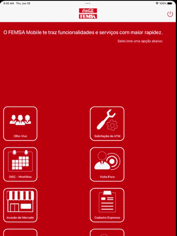 Femsa Mobile iPad 應用截圖