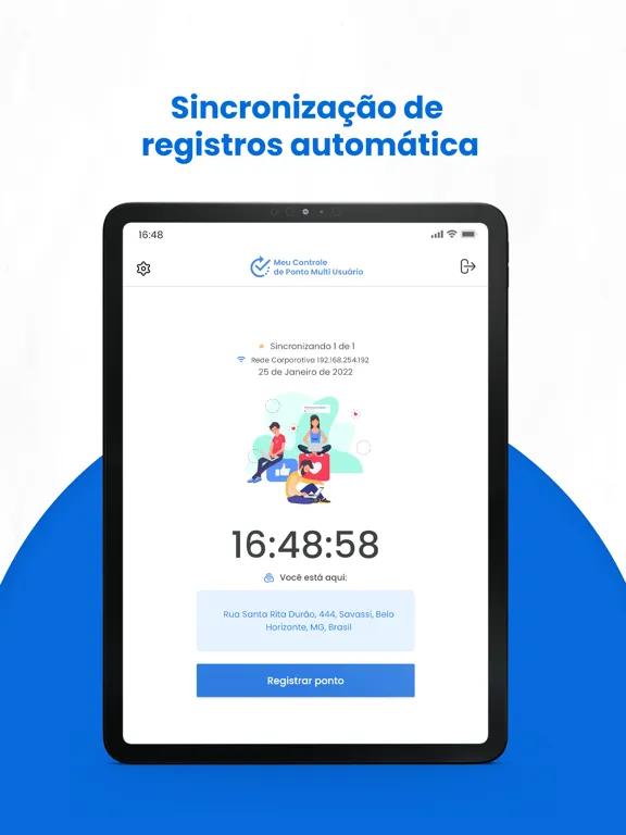 Capturas de pantalla de Meu Controle de Ponto Multi iPad 