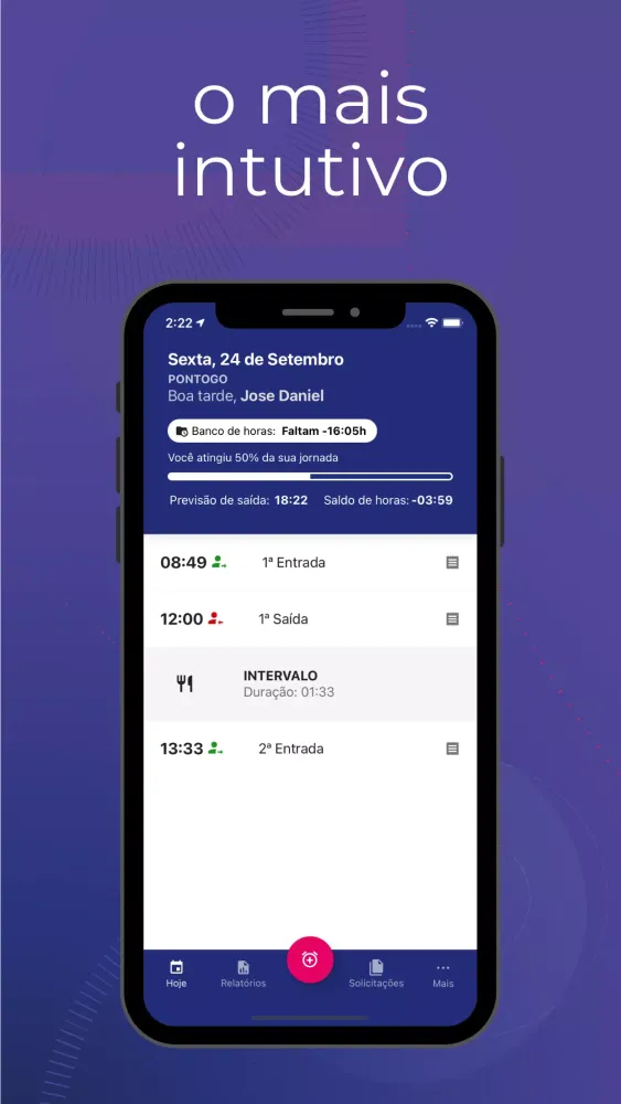 PontoGO - Colaborador Screenshots