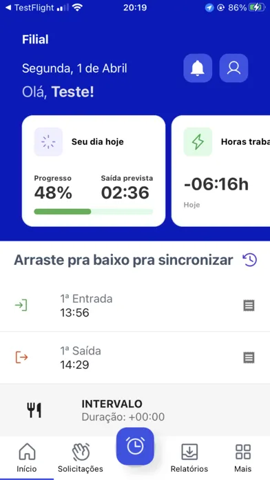Capturas de pantalla de Paytrex Ponto - Colaborador