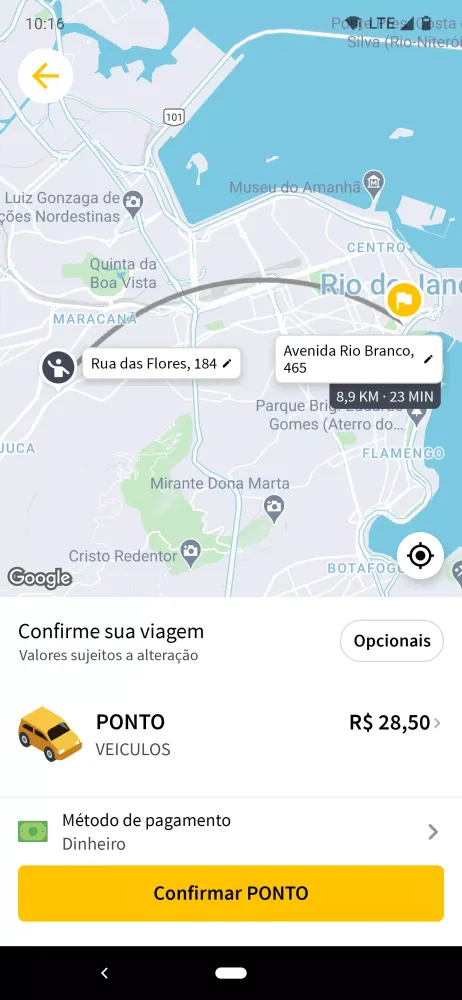 Ponto Move Screenshots