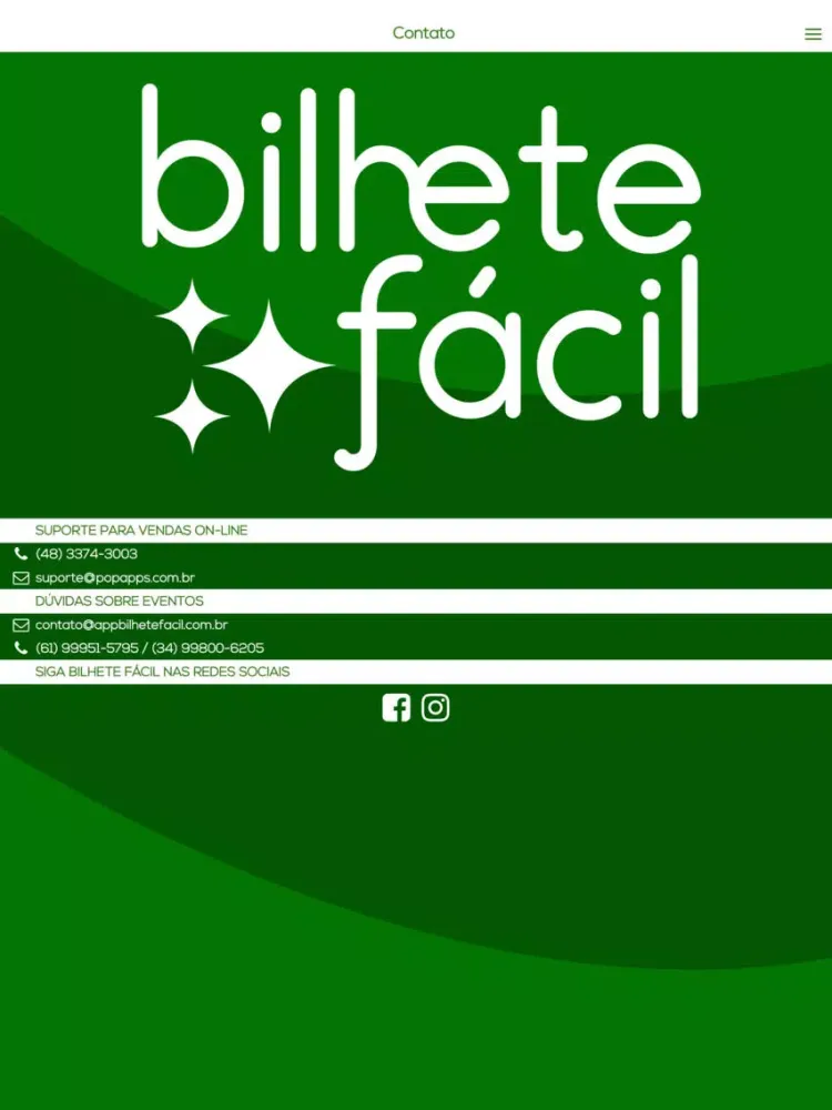 Captures d'écran de Bilhete Fácil iPad 