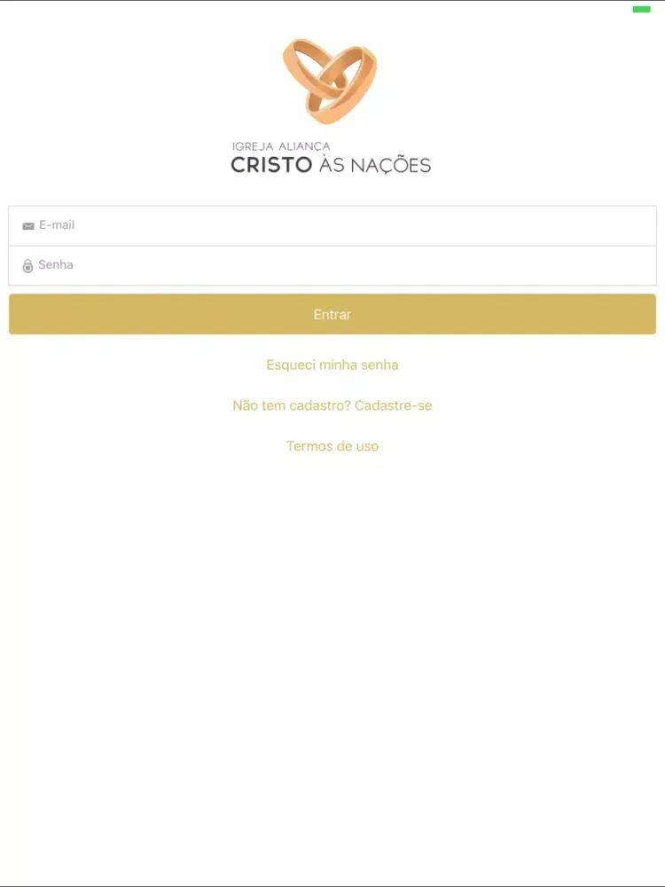 Aliança Cristo às Nações iPad  Screenshots