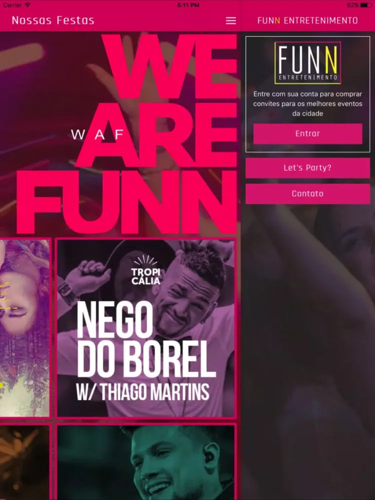 Funn App iPad  سکرین شاٹس