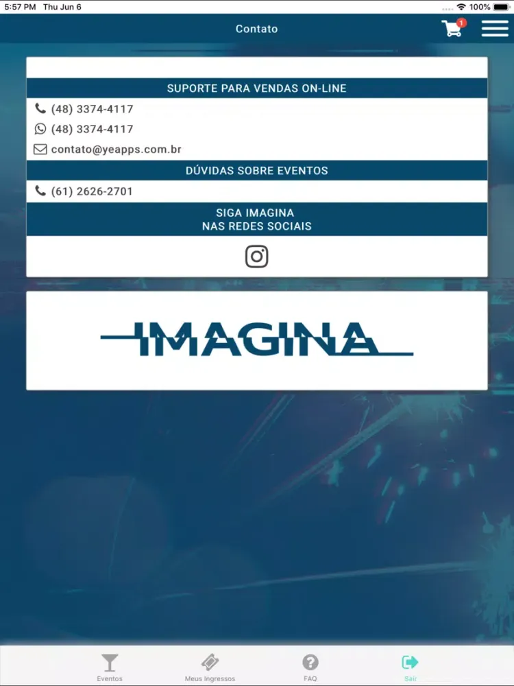 Imagina iPad  スクリーンショット