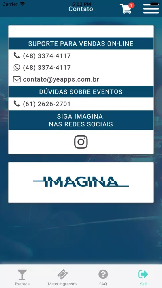 Imagina スクリーンショット