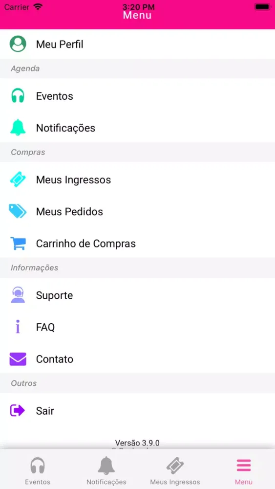 Tangkapan skrin Pink Brasília
