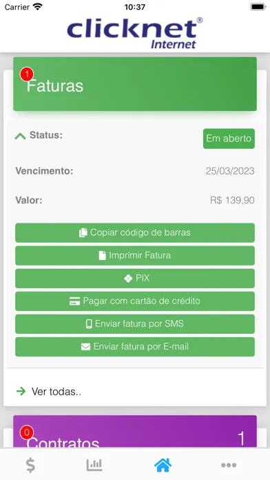 Capturas de pantalla de Minha Clicknet