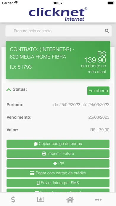 Capturas de pantalla de Minha Clicknet