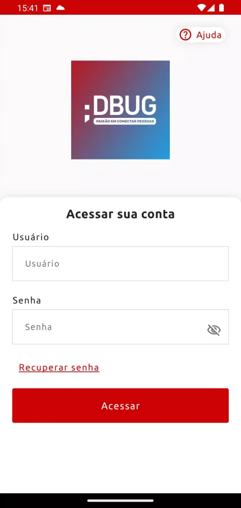 DBUG APP Screenshots