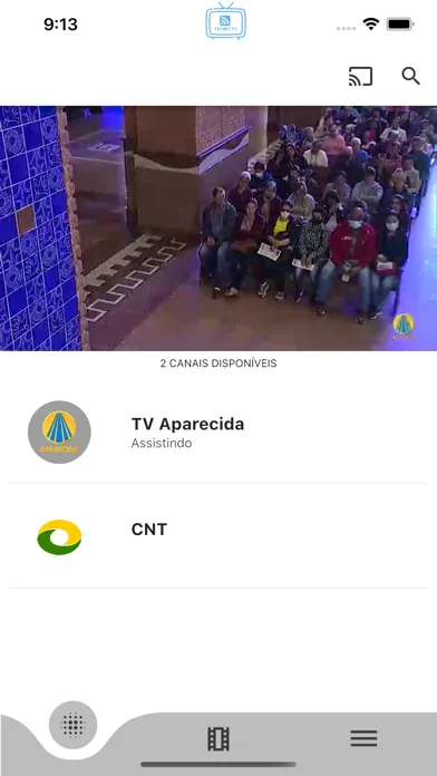 Tangkapan layar TECNET TV
