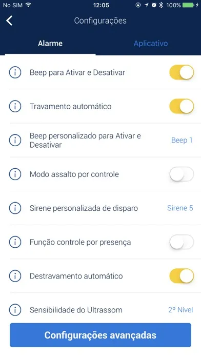Capturas de pantalla de Positron Alarme