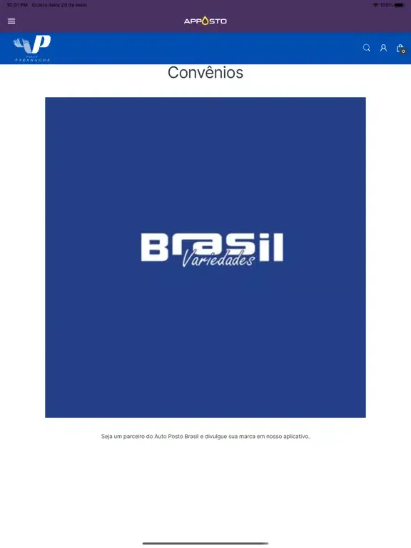 Capturas de pantalla de Posto Paranaguá iPad 