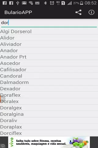 Bulário APP Screenshots
