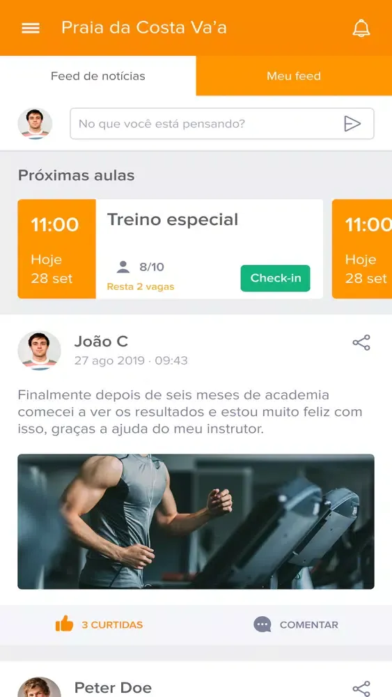 Tangkapan skrin Praia da Costa Va'a