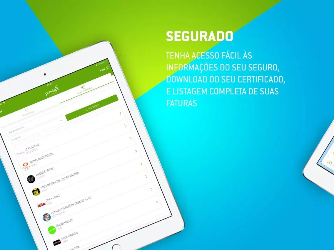 Captures d'écran de Previsul Seguradora iPad 