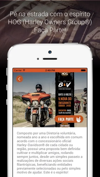 Vitória Harley Davidson स्क्रीनशॉट