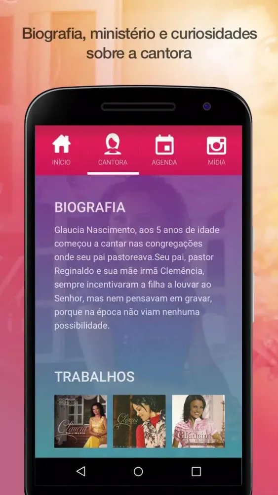 Cantora Gláucia Nascimento应用截图
