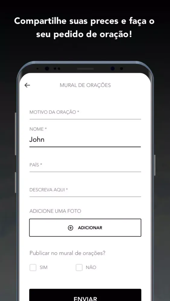 Tangkapan skrin Igreja do Amor