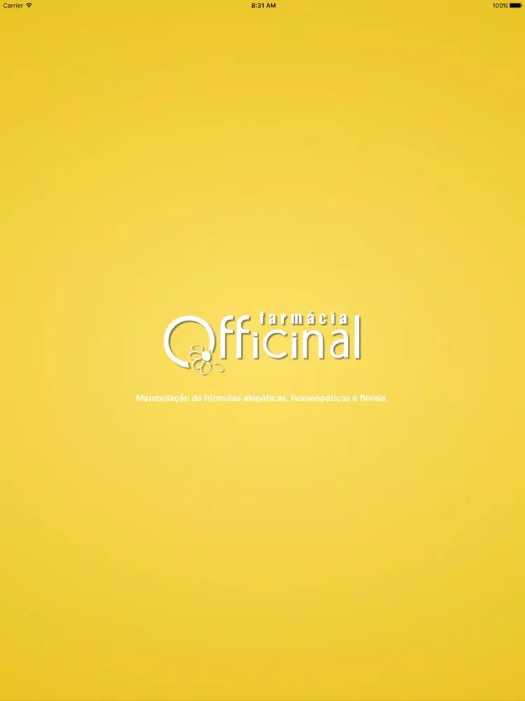 Capturas de tela do Farmácia Officinal Goiânia iPad 