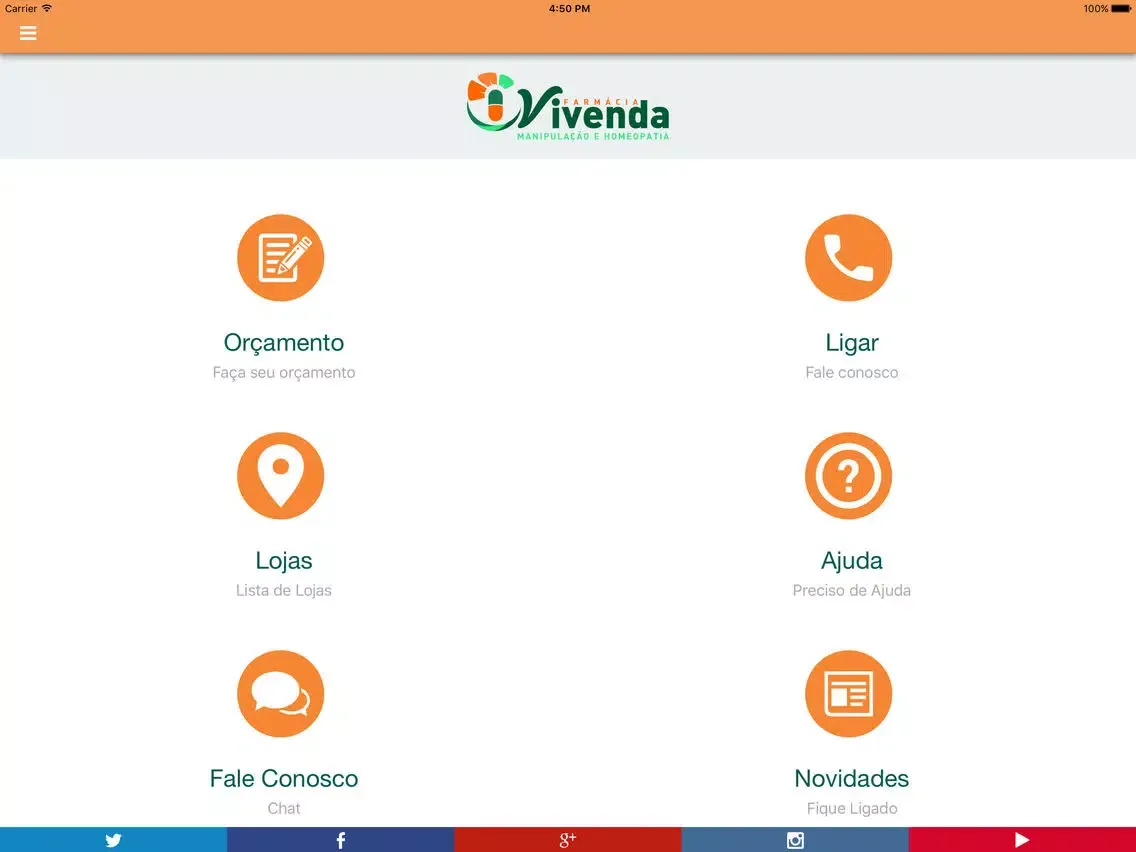 Farmácia Vivenda - Manipulações e Homeopatia iPad 應用截圖