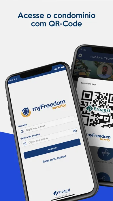 Capturas de pantalla de myFreedom