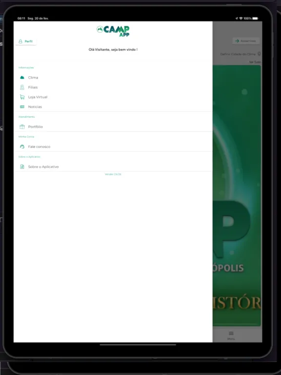 Tangkapan skrin COOP CAMP App iPad 