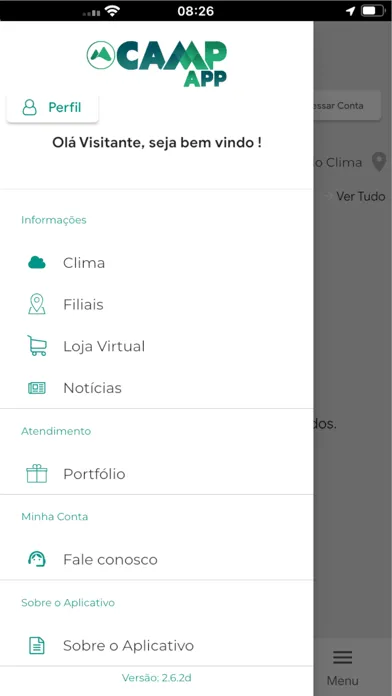 Tangkapan skrin COOP CAMP App