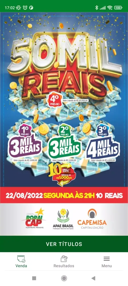 Rorai Cap - Vendedor Screenshots