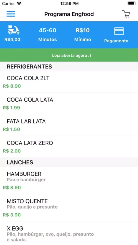 Engfood应用截图