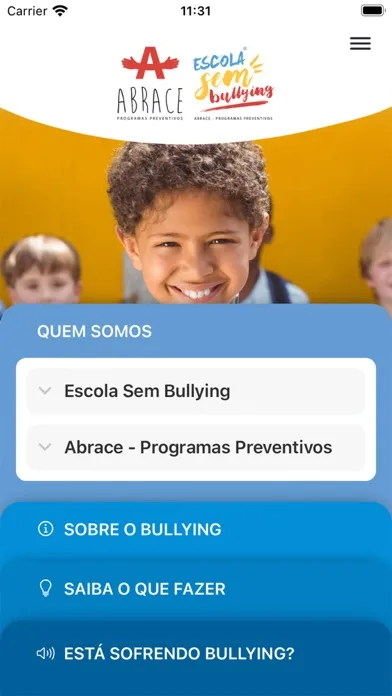 Escola Sem Bullying® سکرین شاٹس