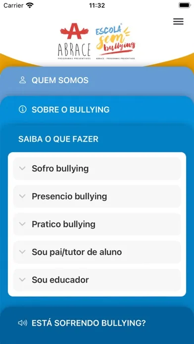 Escola Sem Bullying® سکرین شاٹس
