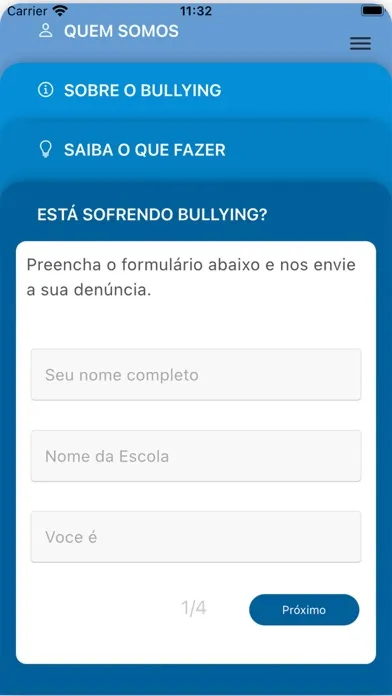 Escola Sem Bullying® سکرین شاٹس