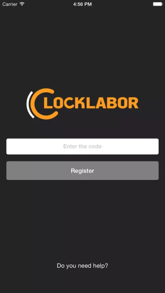 Capturas de tela do ClockLabor