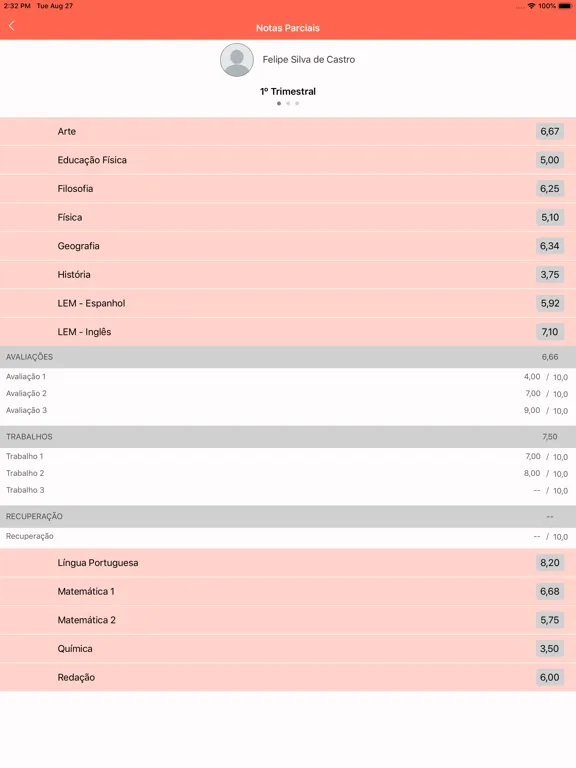 Colegio Brasilia Mobile iPad  Screenshots